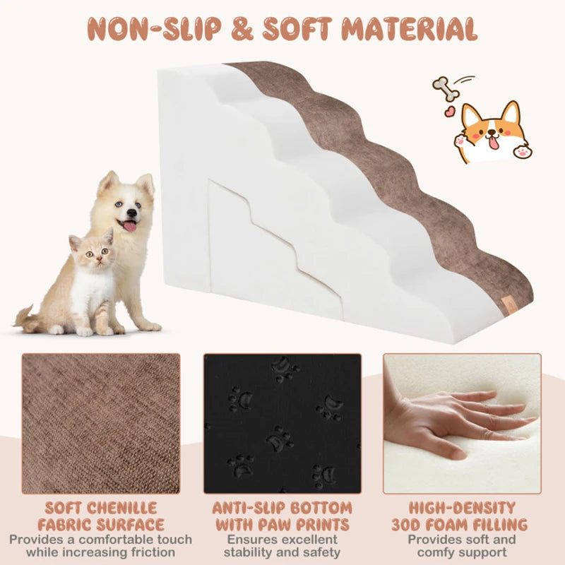Non-Slip Soft Material Pet Dog Steps