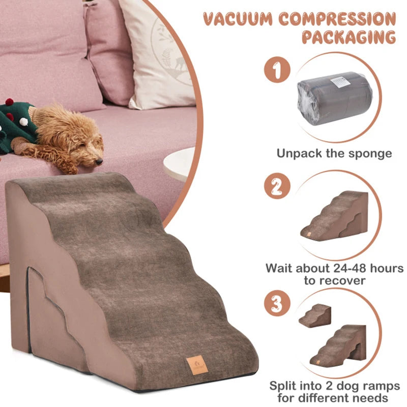 Non-Slip Soft Material Pet Dog Steps