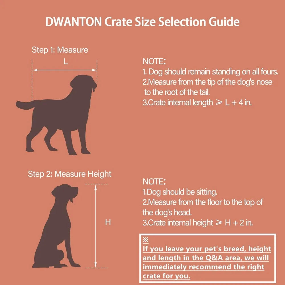 Dog Crate Furniture with Cushion
